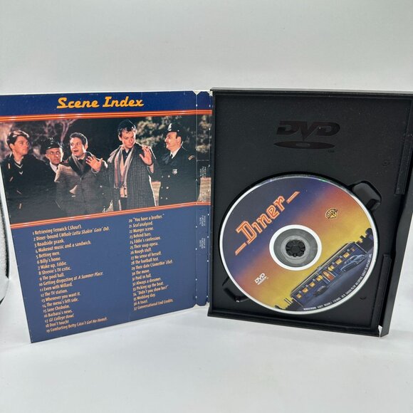 Diner DVD 1982 R Steve Guttenberg MGM Widescreen With Special Features - Picture 4 of 6